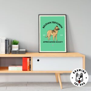 Belgian Tervuren AS Living Room Decor