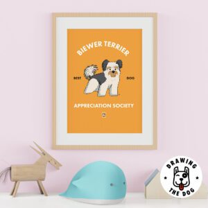 Biewer Terrier AS Kids Wall Decor