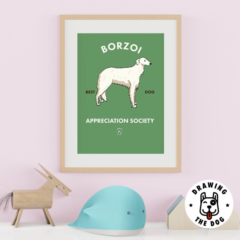 Borzoi AS Kids Wall Decor