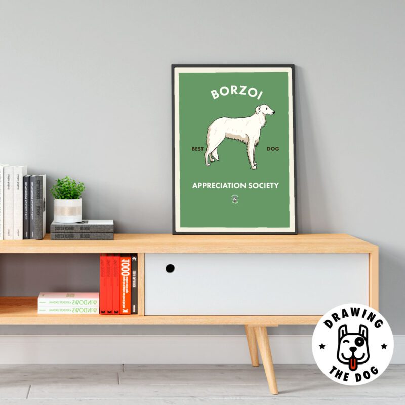 Borzoi AS Living Room Decor