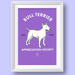 Bull Terrier Appreciation Society Wall Art Featured