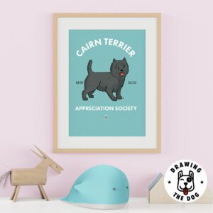Cairn Terrier ASKids Wall Decor