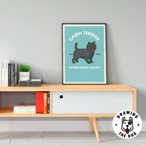 Cairn Terrier ASLiving Room Decor