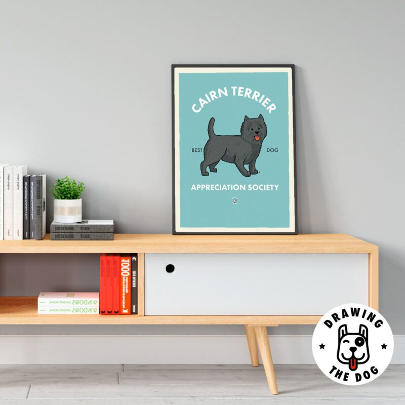 Cairn Terrier ASLiving Room Decor