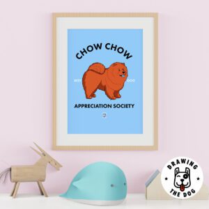 Chow Chow AS Kids Wall Decor
