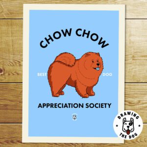 Chow Chow AS Print