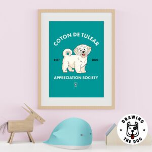 Coton De Tulear AS Kids Wall Decor
