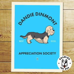 Dandie Dinmont AS Print