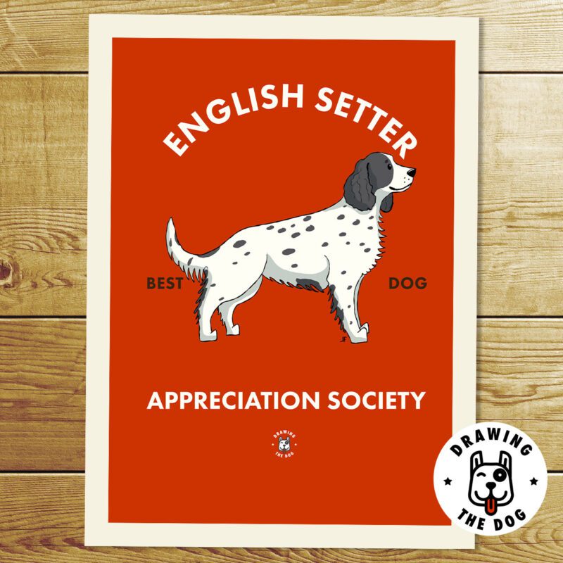 English Setter Print