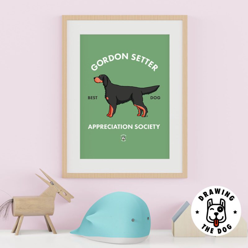 Gordon Setter AS Kids Wall Decor