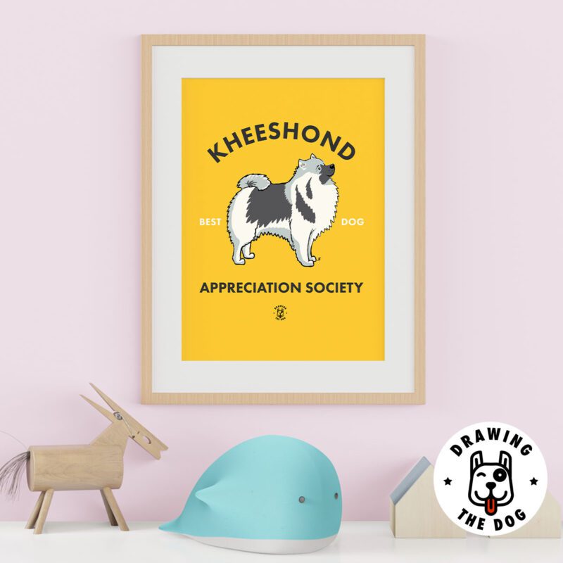 Kheeshond AS Kids Wall Decor