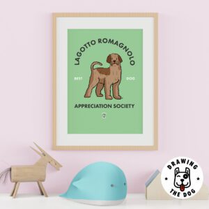 Lagotto Romagnolo Kids Wall Decor