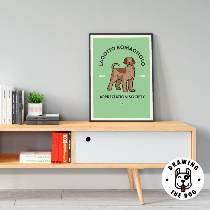 Lagotto Romagnolo Living Room Decor