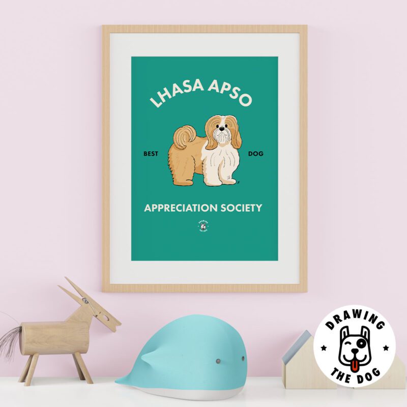 Lhasa Apso AS Kids Wall Decor