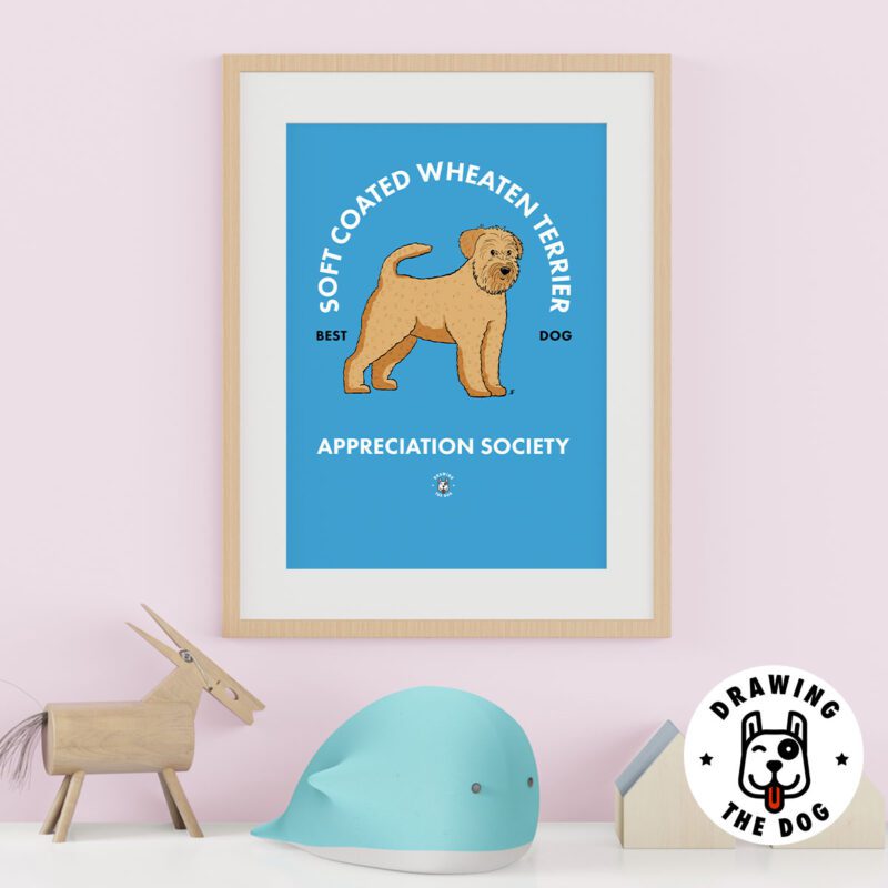Soft Coated Wheaten Terrier Kids Wall Decor