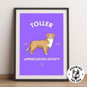 Nova Scotia Duck Tolling Retriever - Toller Art