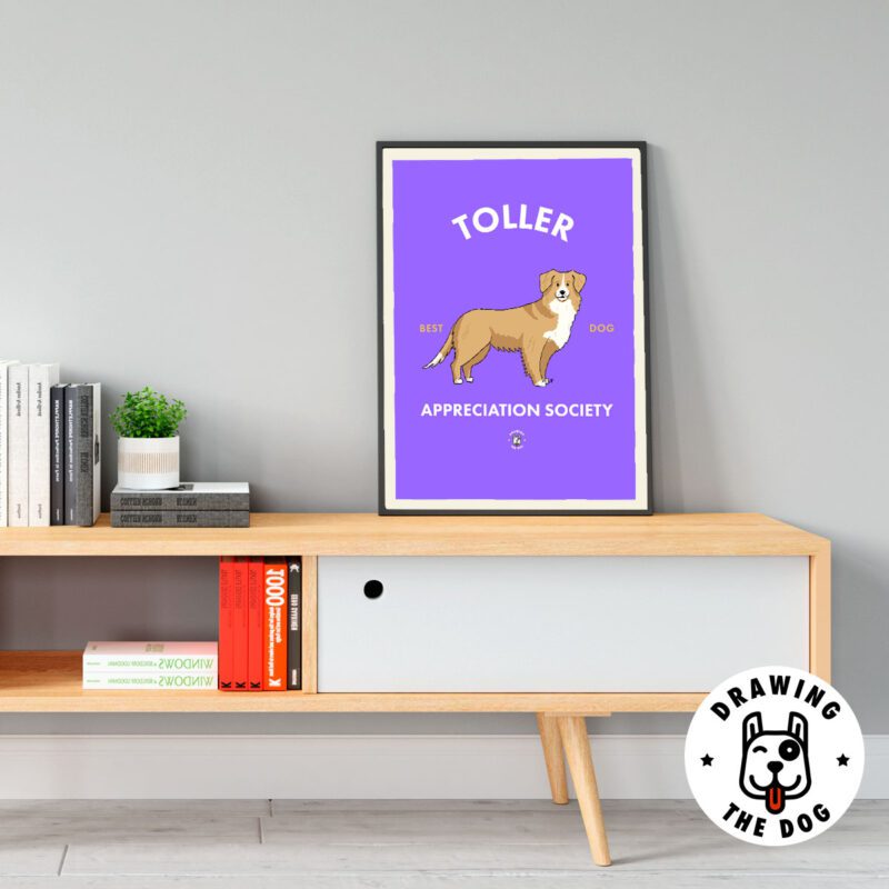 Nova Scotia Duck Tolling Retriever - Toller Living Room Decor