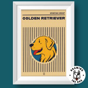 Golden Retriever Bauhaus 1 Featured