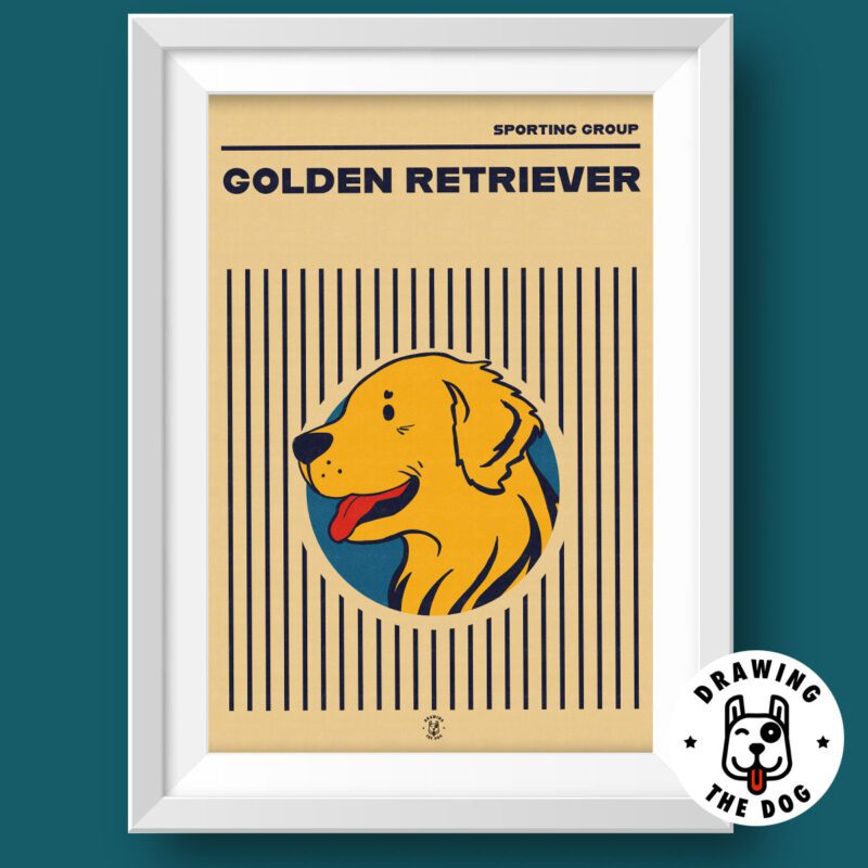 Golden Retriever Bauhaus 1 Featured