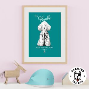Dr Poodle Kids Wall Decor