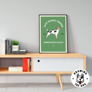 Jack Russell Terrier Living Room Decor