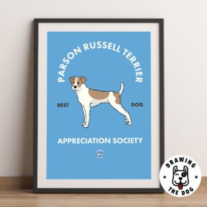Parson Russell Terrier Framed