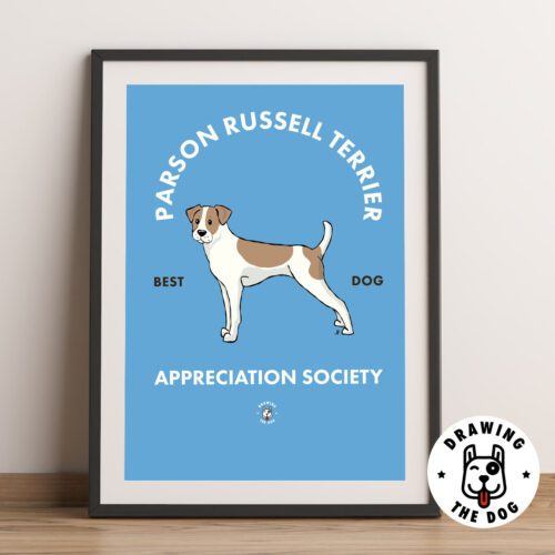 Parson Russell Terrier Framed