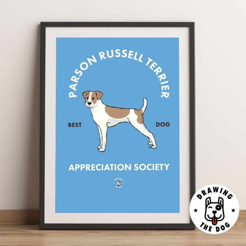 Parson Russell Terrier Framed