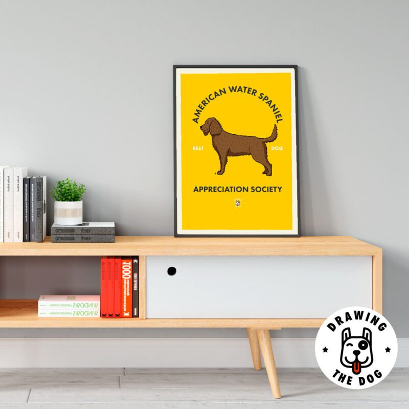 American Water Spaniel Living Room Decor