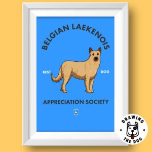 Belgian Laekenois Wall Art Print