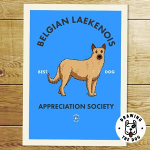 Belgian Laekenois Art Print