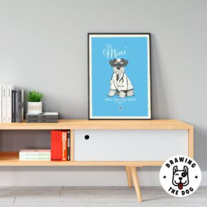 Dr Mini Schnauzer Wall Decor