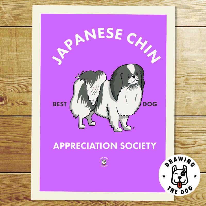 Japanese Chin Art Print