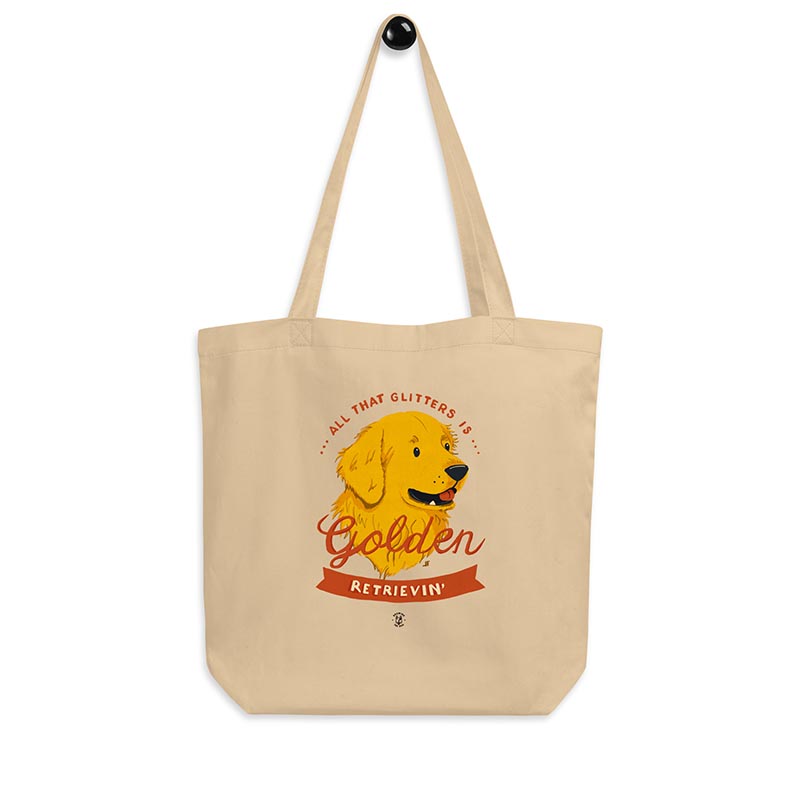0001 Golden Retriever Eco Tote Hanging.jpg
