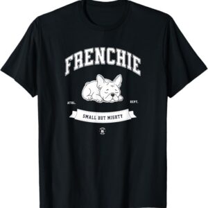 Frenchie University Drawing The Dog Black