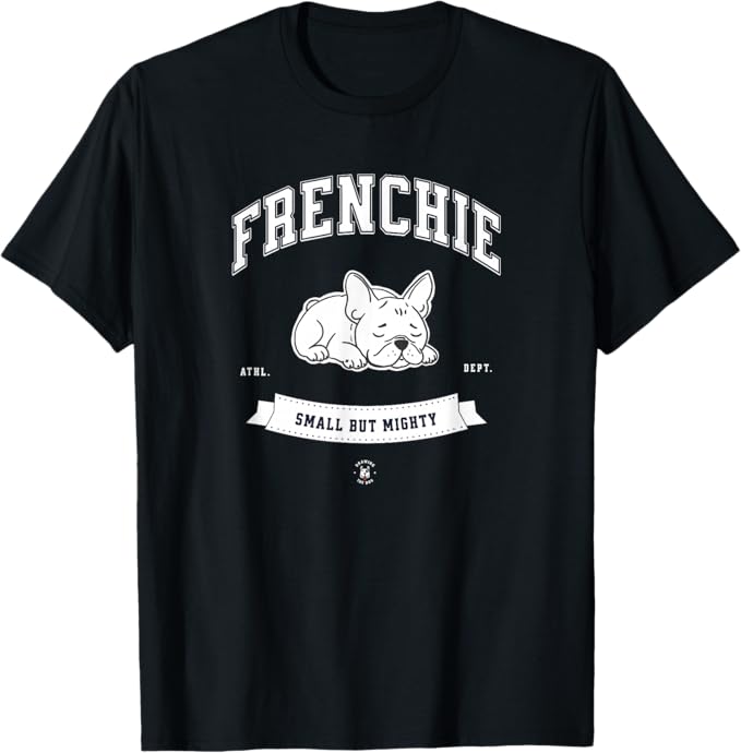 Frenchie University Drawing The Dog Black
