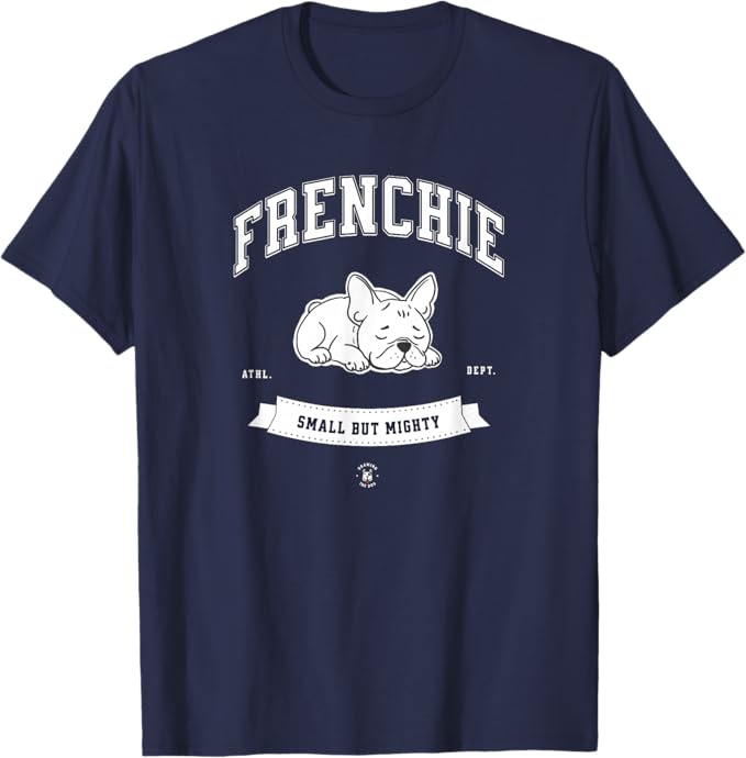 Frenchie University Drawing The Dog Navy