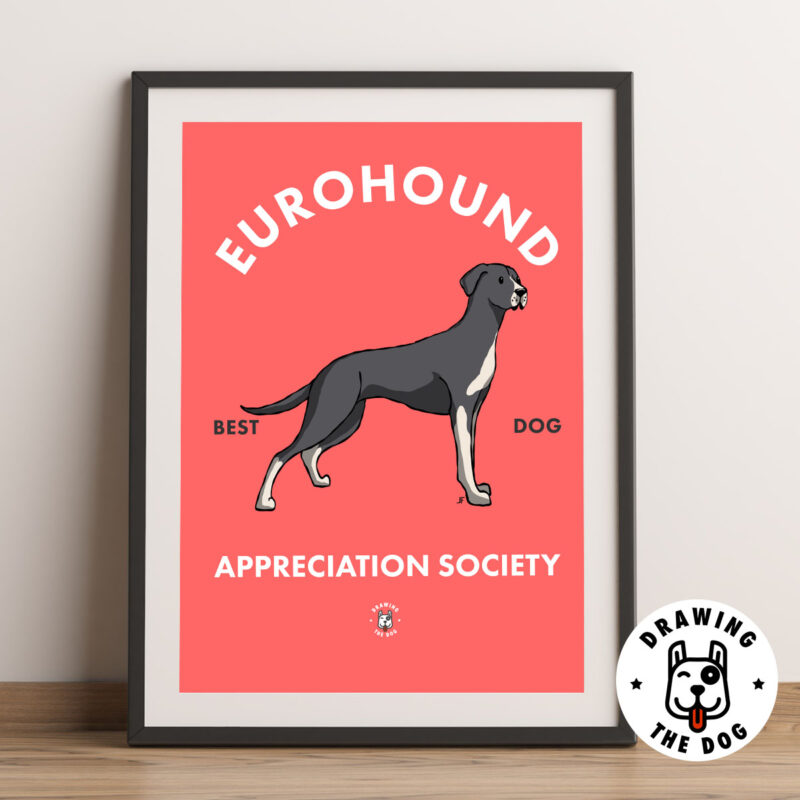 Eurohound Norway Art Framed Eurohound Norway Art Framed