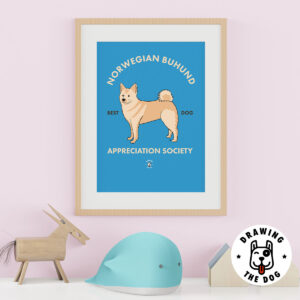 Norwegian Buhund Norway Kids Decor