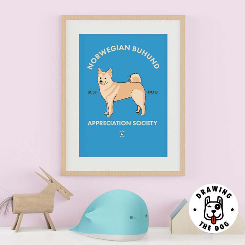 Norwegian Buhund Norway Kids Decor Norwegian Buhund Norway Kids Decor