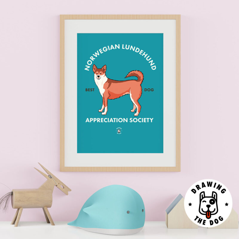 Norwegian Lundehund Norway Kids Decor Norwegian Lundehund Norway Kids Decor
